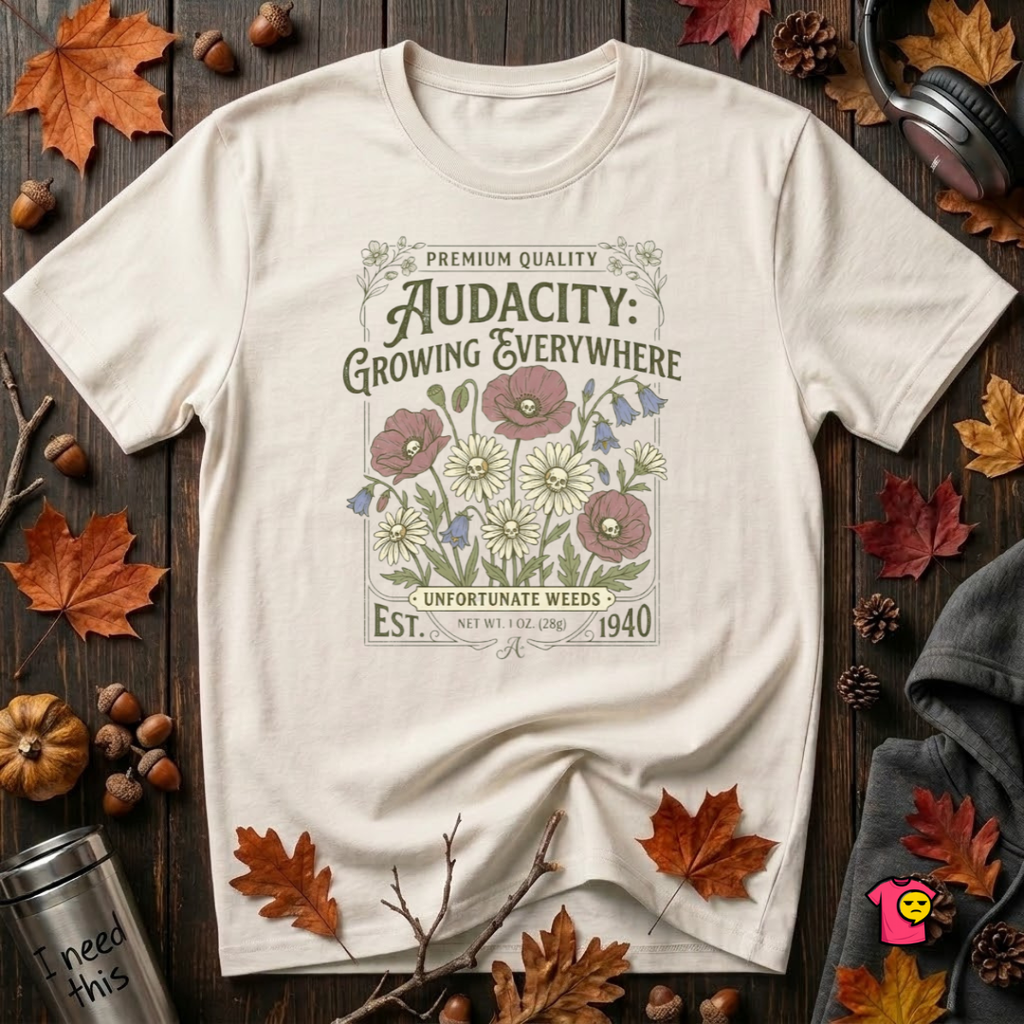 Audacity -- Growing Everywhere T-Shirt