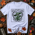You've Got a Lot of Nerve Venus flytrap t-shirt in Ash by Snarky Sarks