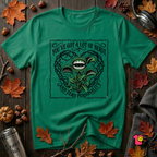 You've Got a Lot of Nerve Venus flytrap t-shirt in Kelly by Snarky Sarks