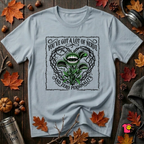 You've Got a Lot of Nerve Venus flytrap t-shirt in Light Blue by Snarky Sarks