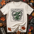 You've Got a Lot of Nerve Venus flytrap t-shirt in White by Snarky Sarks