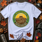 Great Indoors National Park sarcastic graphic t-shirt in Ash by Snarky Sarks