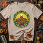 Great Indoors National Park sarcastic graphic t-shirt in Natural by Snarky Sarks