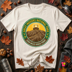 Great Indoors National Park sarcastic graphic t-shirt in White by Snarky Sarks