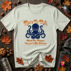 Here to Fish...Not Hear Your Life Story sarcastic graphic t-shirt in Citron by Snarky Sarks
