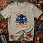 Here to Fish...Not Hear Your Life Story sarcastic graphic t-shirt in Heather Stone by Snarky Sarks