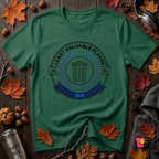Least Valuable Player sarcastic sports graphic t-shirt in Evergreen by Snarky Sarks