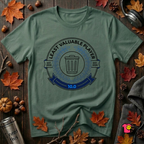 Least Valuable Player sarcastic sports graphic t-shirt in Heather Forest by Snarky Sarks