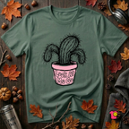 Look At Me Go sarcastic graphic t-shirt in Heather Forest by Snarky Sarks