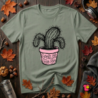 Look At Me Go sarcastic graphic t-shirt in Military Green by Snarky Sarks
