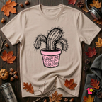 Look At Me Go sarcastic graphic t-shirt in Natural by Snarky Sarks