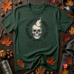 Mundane Madness Tour sarcastic graphic t-shirt in Forest by Snarky Sarks