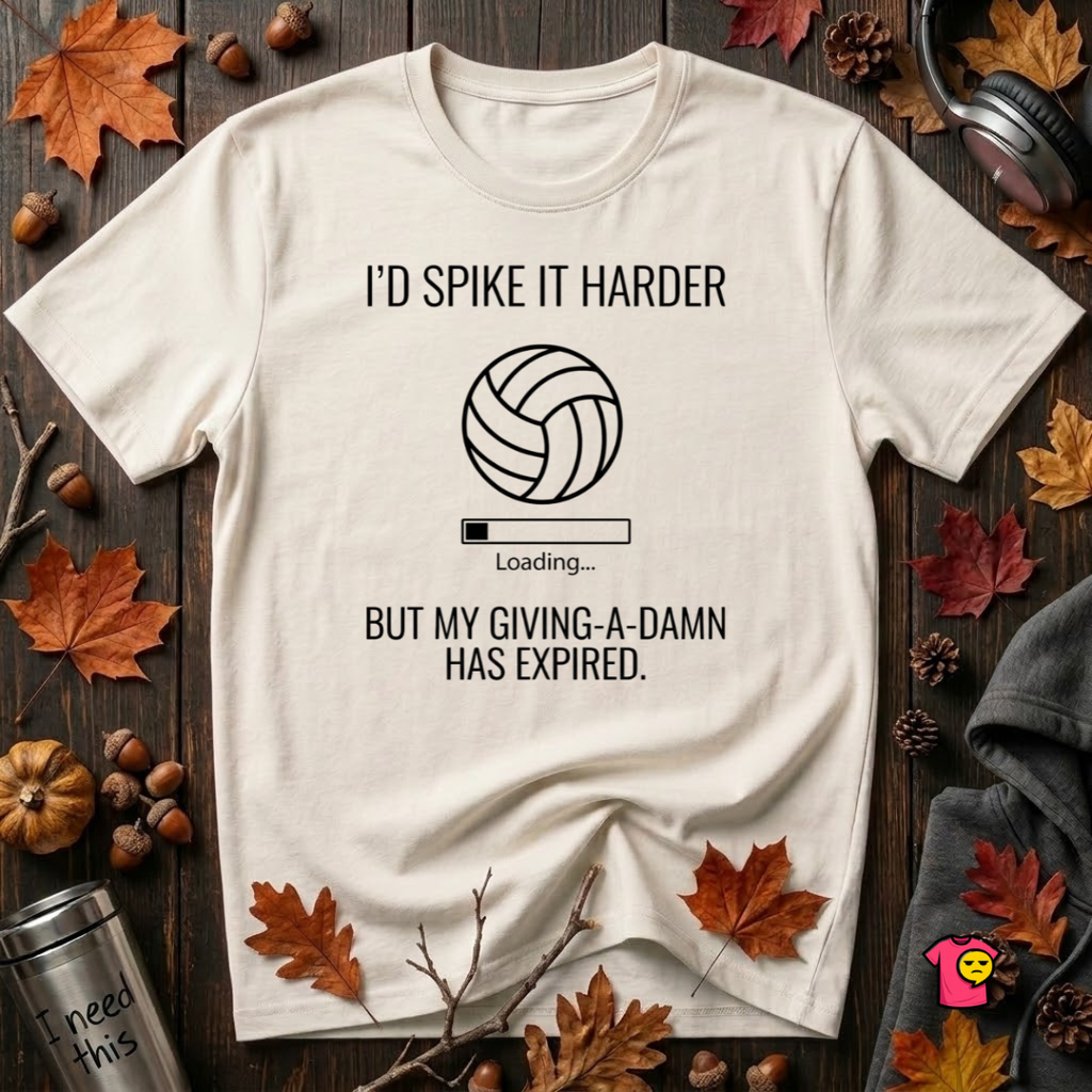 My Give a Damn Expired sarcastic graphic t-shirt in White by Snarky Sarks