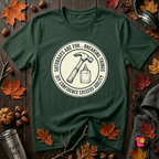 Saturdays are for Breaking Things sarcastic DIY t-shirt in Forest by Snarky Sarks