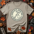 Saturdays are for Breaking Things sarcastic DIY t-shirt in Heather Stone by Snarky Sarks
