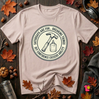 Saturdays are for Breaking Things sarcastic DIY t-shirt in Soft Pink by Snarky Sarks