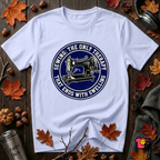 Sewing Ends in Swelling sarcastic sewing t-shirt in Ash by Snarky Sarks