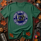 Sewing Ends in Swelling sarcastic sewing t-shirt in Evergreen by Snarky Sarks