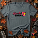 Snarky Sarks Logo graphic t-shirt in Dark Gray