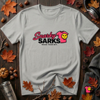 Snarky Sarks Logo graphic t-shirt in Silver