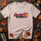 Snarky Sarks Logo graphic t-shirt in Soft Pink