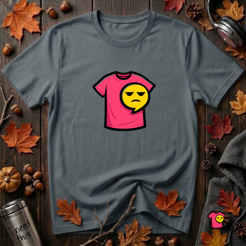Snarky Sarks Plain Logo graphic t-shirt in Dark Gray