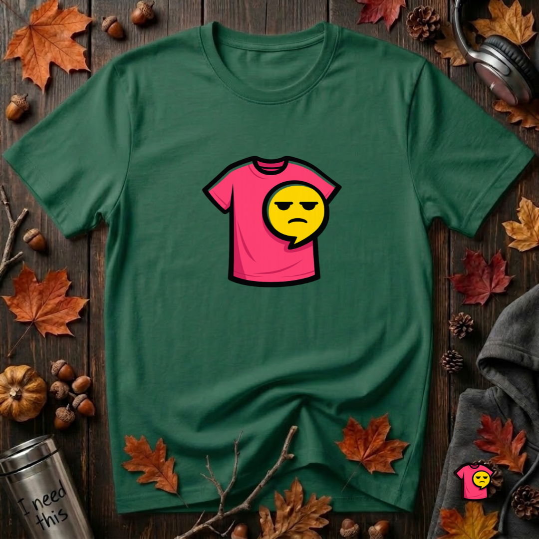 Snarky Sarks Plain Logo graphic t-shirt in Evergreen