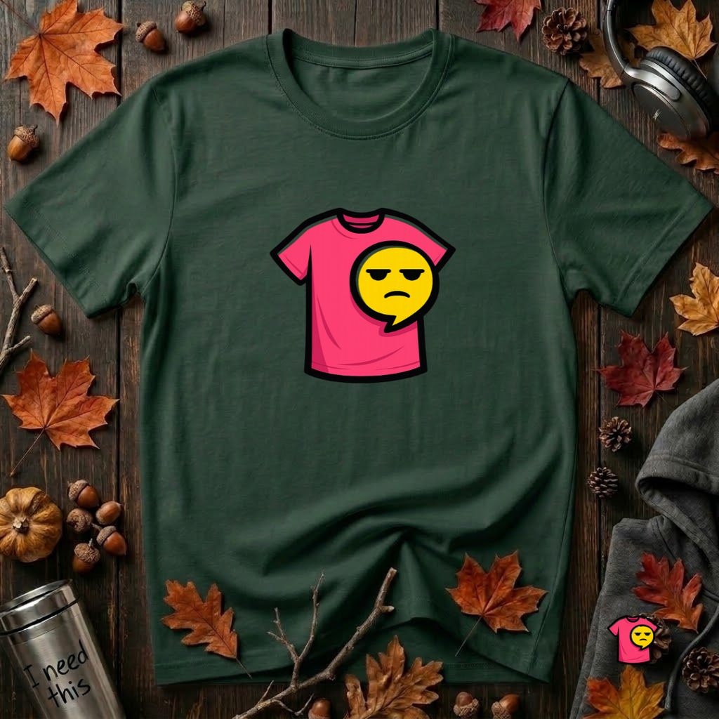 Snarky Sarks Plain Logo graphic t-shirt in Forest