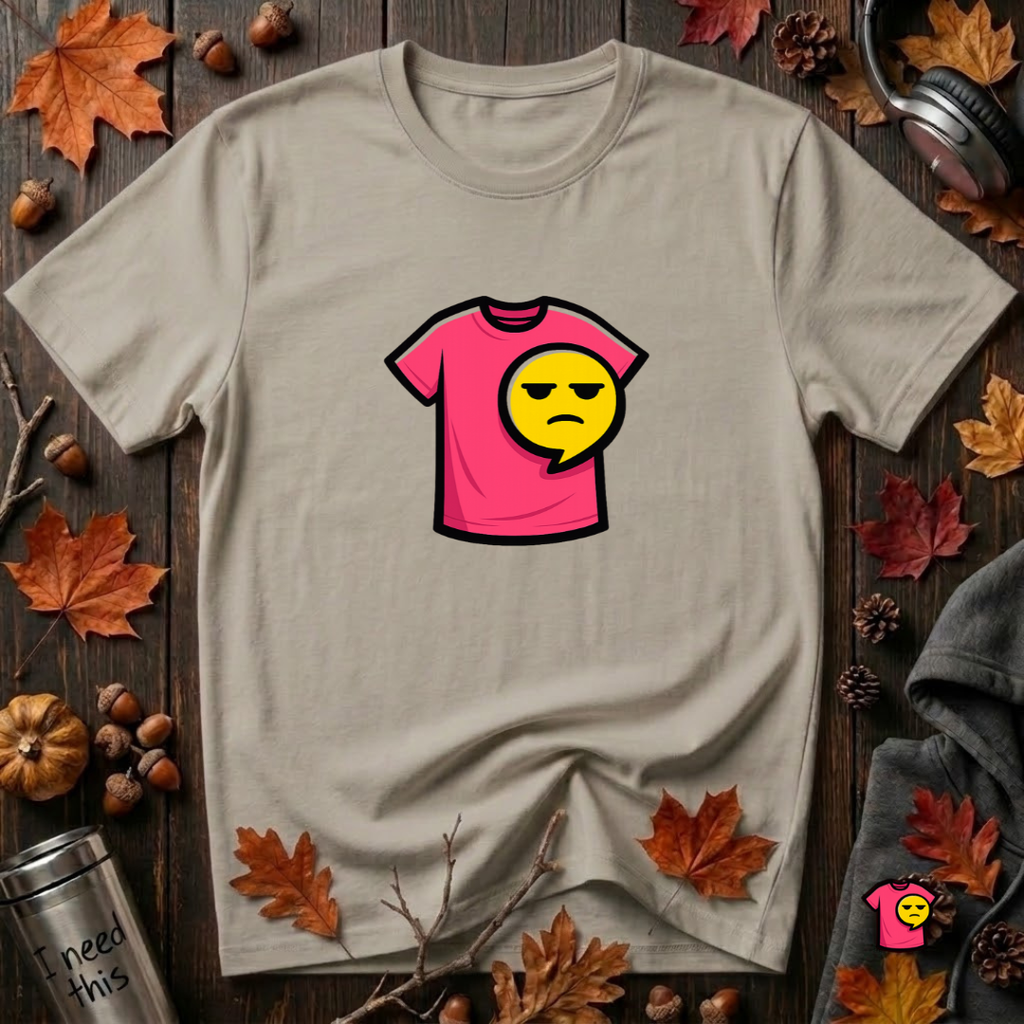 Snarky Sarks Plain Logo graphic t-shirt in Heather Stone