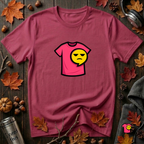 Snarky Sarks Plain Logo graphic t-shirt in Cardinal