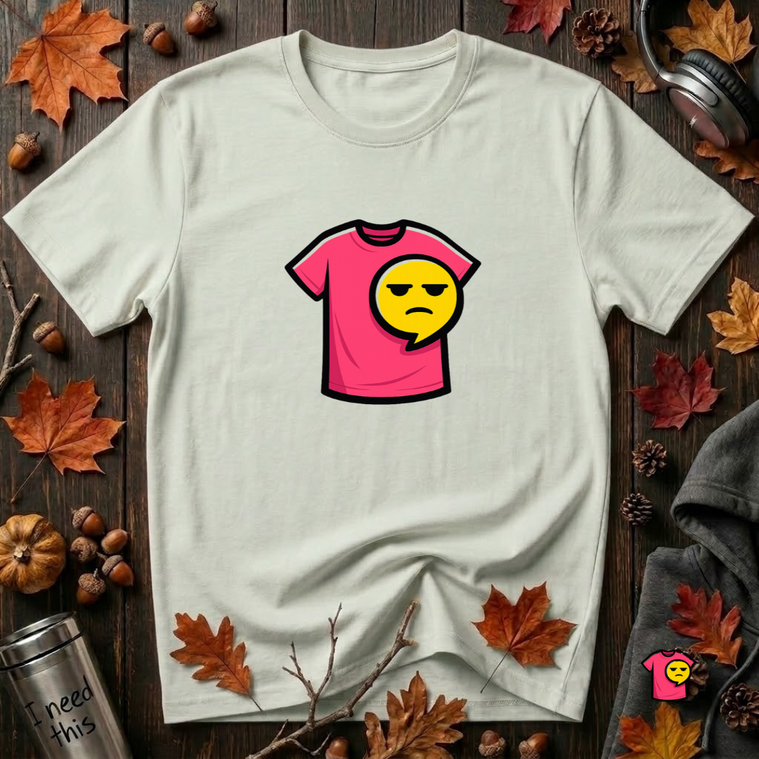 Snarky Sarks Plain Logo graphic t-shirt in Citron