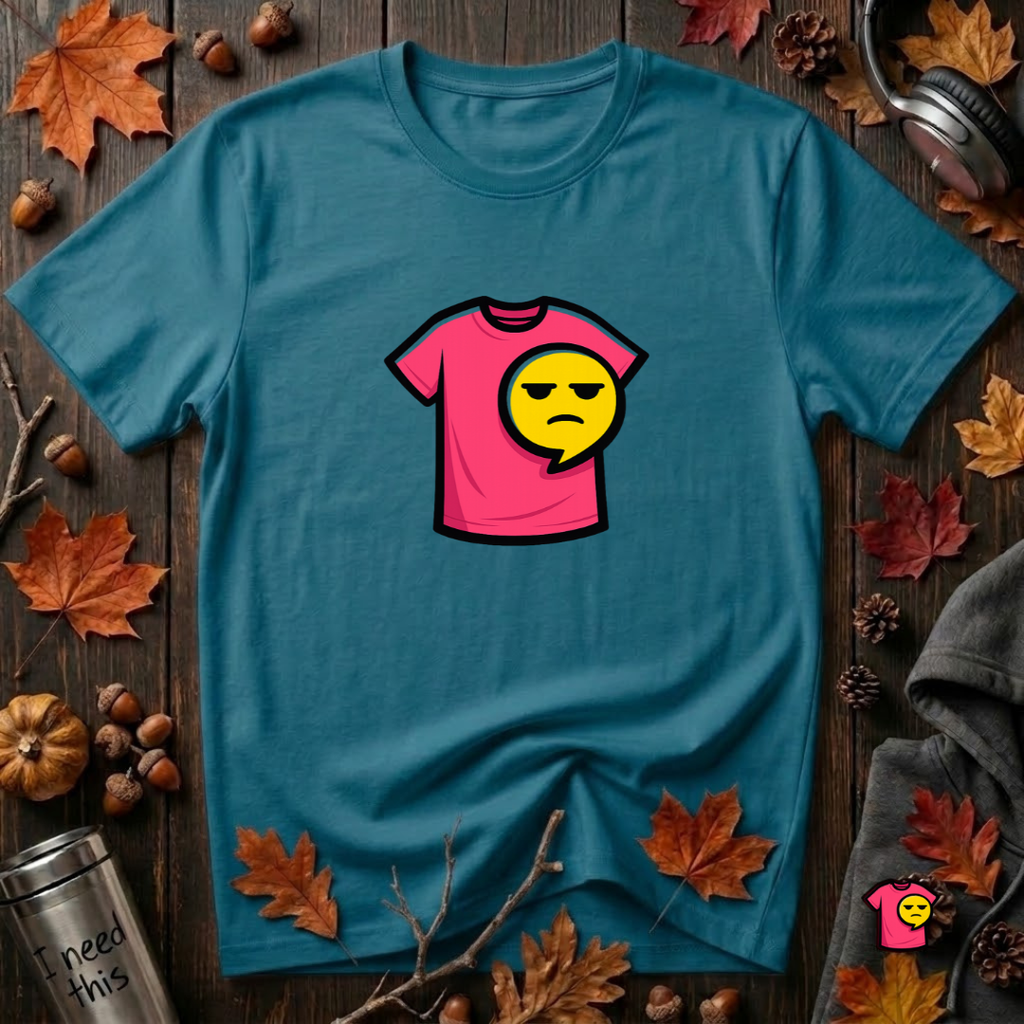 Snarky Sarks Plain Logo graphic t-shirt in Deep Teal