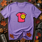 Snarky Sarks Plain Logo graphic t-shirt in Heather Team Purple