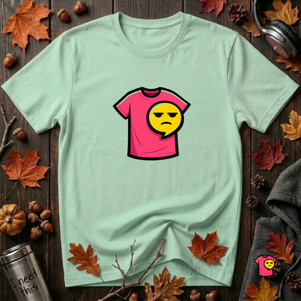 Snarky Sarks Plain Logo graphic t-shirt in Mint