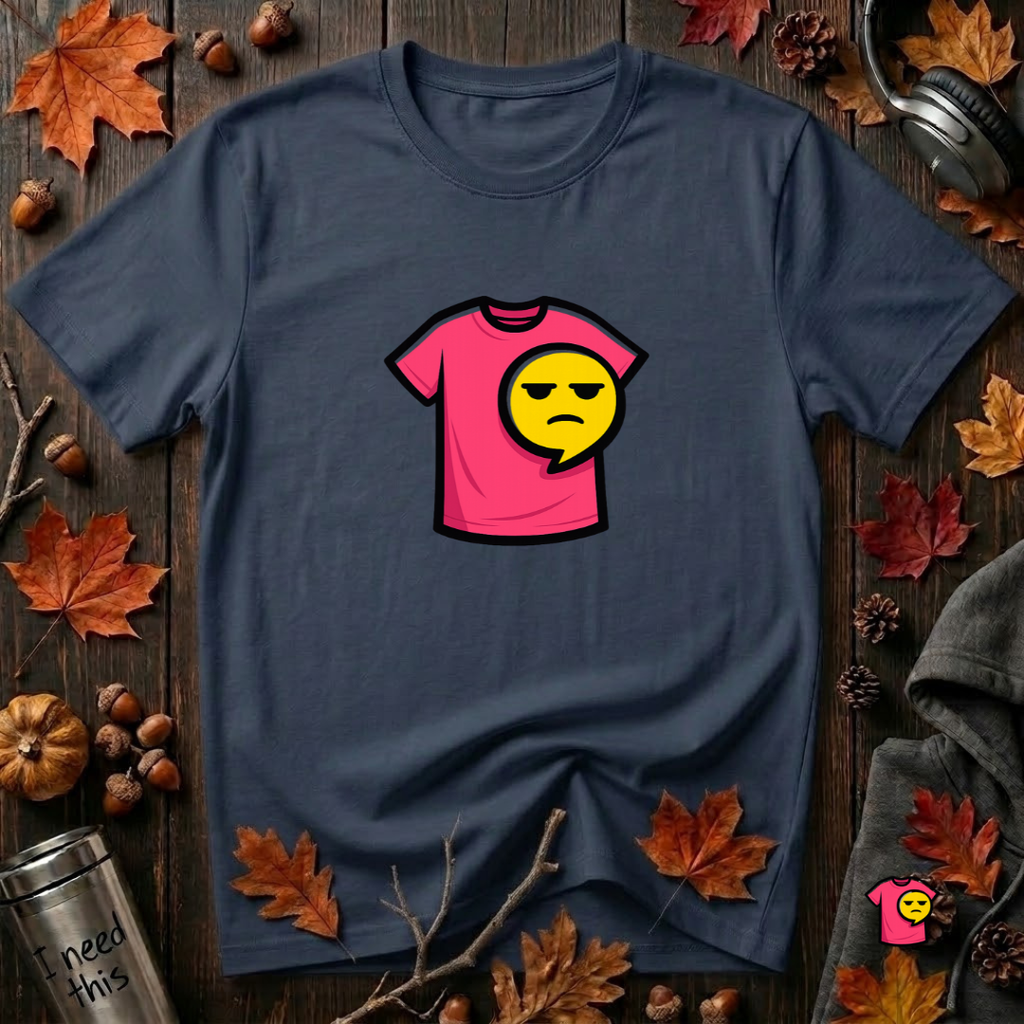 Snarky Sarks Plain Logo graphic t-shirt in Navy