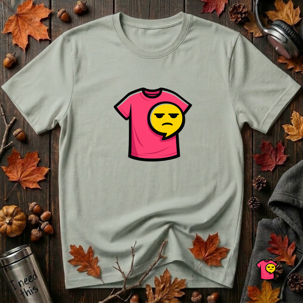 Snarky Sarks Plain Logo graphic t-shirt in Sage