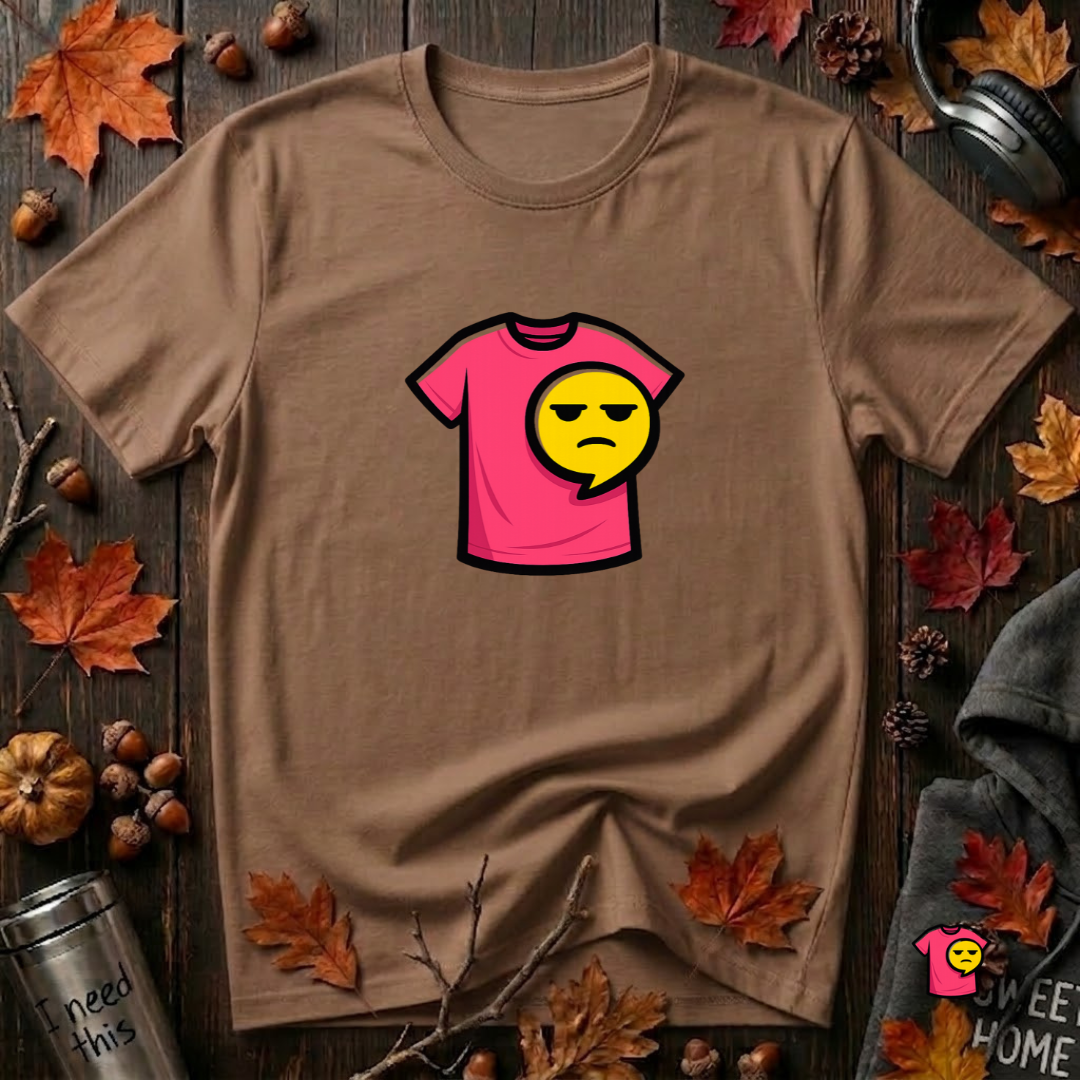 Snarky Sarks Plain Logo graphic t-shirt in Sand Dune