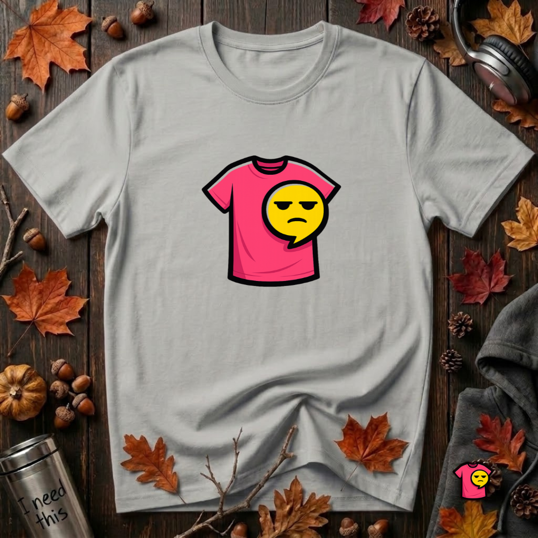Snarky Sarks Plain Logo graphic t-shirt in Silver