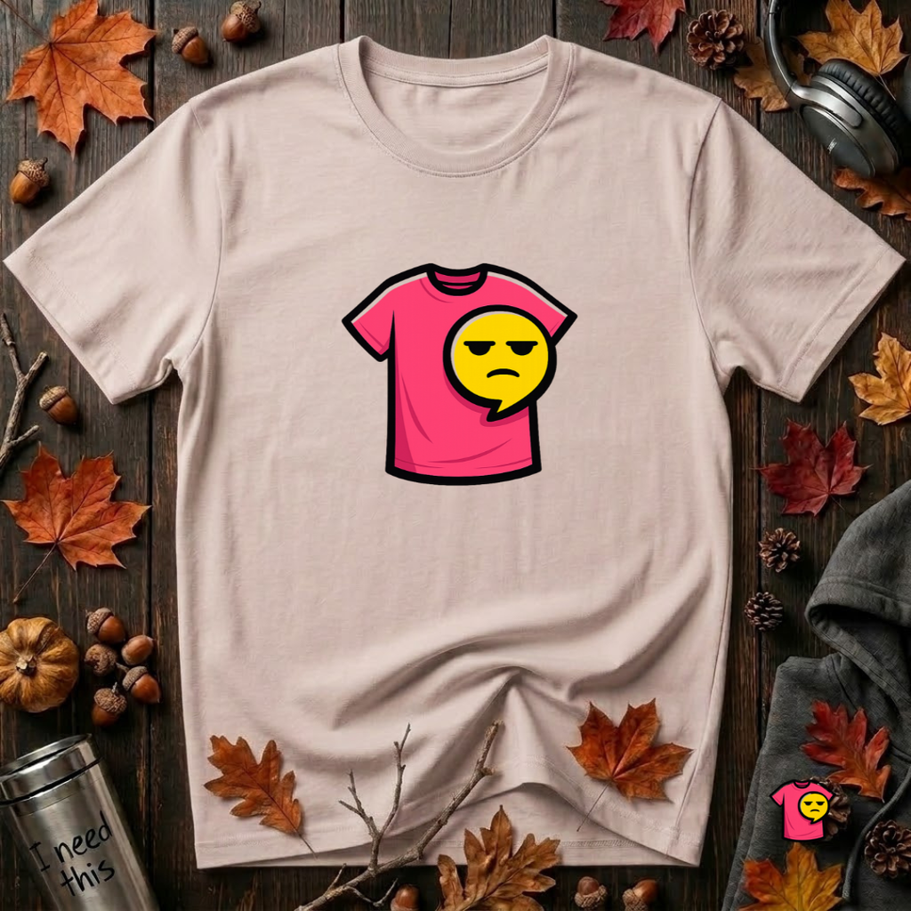 Snarky Sarks Plain Logo graphic t-shirt in Soft Pink