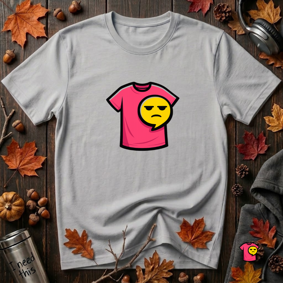 Snarky Sarks Plain Logo graphic t-shirt in Solid Athletic Gray