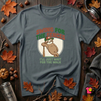 Swing for the Fences sarcastic baseball graphic t-shirt in Dark Gray by Snarky Sarks