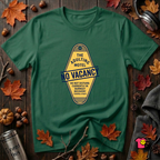 The Adulting Motel...No Vacancy sarcastic graphic t-shirt in Evergreen by Snarky Sarks
