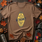 The Adulting Motel...No Vacancy sarcastic graphic t-shirt in Sand Dune by Snarky Sarks
