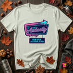 The Audacity...Now Open sarcastic graphic t-shirt in Citron by Snarky Sarks