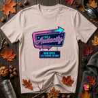 The Audacity...Now Open sarcastic graphic t-shirt in Soft Pink by Snarky Sarks