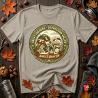 The Great Indoors -- Depression Valley sarcastic t-shirt in Heather Stone by Snarky Sarks