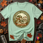 The Great Indoors -- Depression Valley sarcastic t-shirt in Mint by Snarky Sarks
