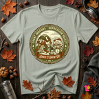 The Great Indoors -- Depression Valley sarcastic t-shirt in Sage by Snarky Sarks