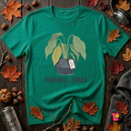 Thriving...Kinda sarcastic houseplant t-shirt in Heather Kelly by Snarky Sarks