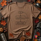 Try, Fail, Send a 5-Page Apology Email sarcastic t-shirt in Sand Dune by Snarky Sarks